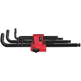 6-kant Kugelkopf-Winkelschlüsselsatz, 1,5-10 mm,9-teilig, BlackLaser Produktbild